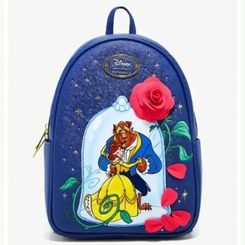 Her Universe Disney Beauty and the Beast Tale as Old‎ as Time Mini Backpack